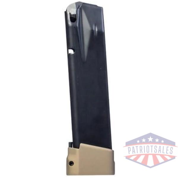 canik tti combat handgun magazine 9mm luger 18rd with tti +3 bronze extension 21rd