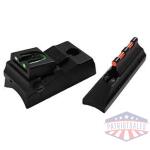 Traditions Performance Firearms Open Sight Fiber Optic Sight System Fits Traditions Straight Non-tapered Barrels