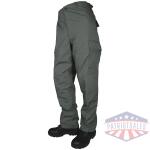 tru-spec bdu basic pants - 6.5oz. 65/35 polyester cotton rip-stop zip fly closure olive drab medium