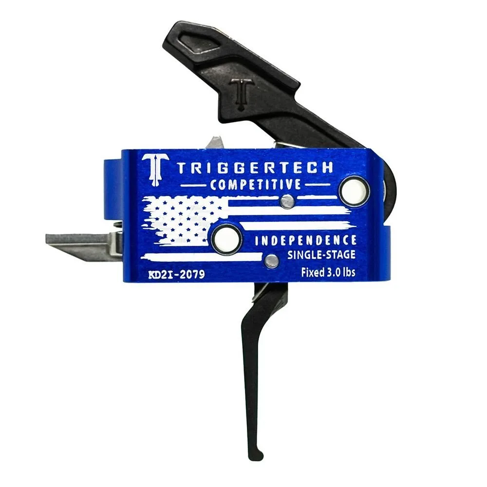 Https3A2F2Fmedia.chattanoogashooting.com2Fimages2Fproduct2Fztx50Sab33Nnf2Fztx50Sab33Nnf-1.Webp Triggertech special edition independence day competitive rifle trigger for ar-15 3lbs flat black - image 1