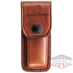 uncle henry knife smokey - 2.8" blade w/ leather sheath