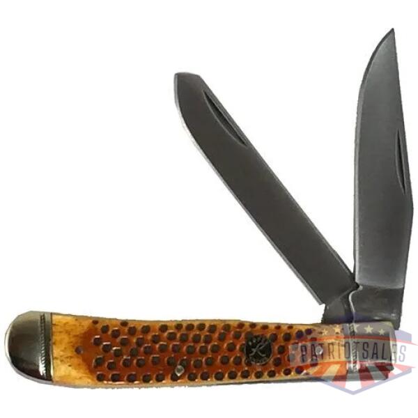 abkt roper pit viper trapper - carbon 3.25" bld jigged bone