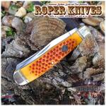 abkt roper pit viper trapper - carbon 3.25" bld jigged bone