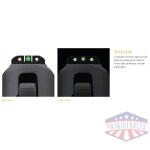 sig pistol sight xray3 - tritium #8 front #8 rear rnd