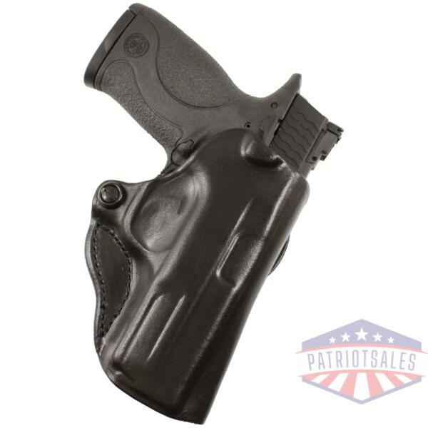 desantis mini scabbard holster - rh owb leather kimber micro bl