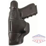 desantis dual carry ii holster - iwb/owb rh lthr sig p365 blk