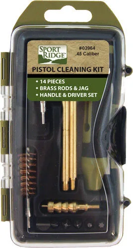 03964 Sport ridge cleaning kit - pistol 45cal 14pc - image 1