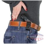 desantis summer heat holster - iwb rh leather lcp & lcp ii tn