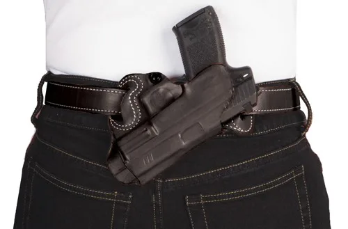 Desantis Small Of Back Holster - Rh Owb Lthr For Glock 17/19 Bl Desantis small of back holster - rh owb lthr for glock 17/19 bl