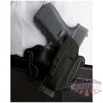 desantis mini slide holster - owb rh leather s/a hellcat blk