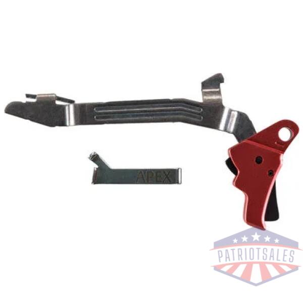 apex action enhancement kit - for glock g17/g19 gen 5 red
