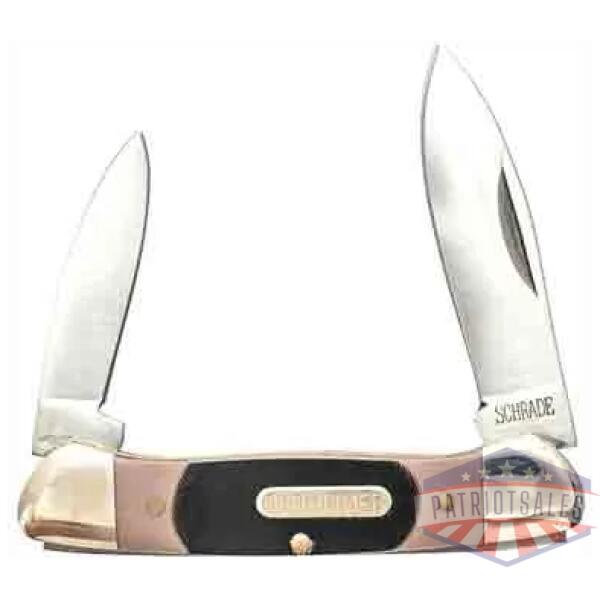 old timer knife minuteman - 2-blade 2" stainless delrin