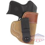 desantis soft tuck holster iwb - rh leather s&w j frm 2" naturl