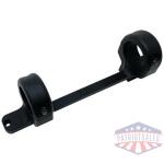 dnz game reaper integral 1-pc - mount howa 1500 la med blk