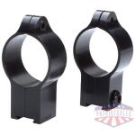 talley rings hgh 1" cz 452455 - 512513 11mm dovetail setup