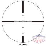 sightron scope si 4-12x40 - ao g2 moa-20 matte