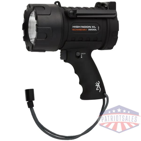 browning high noon xl led - spotlight 3200 lumens rechrgbl