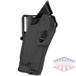model 6390rds als mid-ride level i retention duty holster for sig sauer p320 rx 9c w/ light