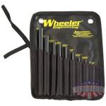 wheeler 9-pc roll pin starter - set w/storage pouch