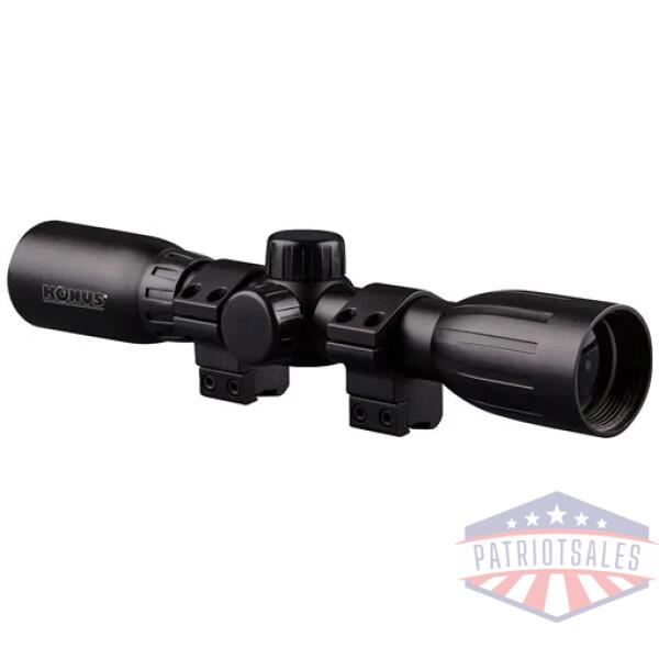konus scope konusfire 4x32 - 3/8" rings duplex