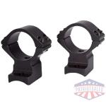 talley ring/base combo 30mm - med howa super lite black
