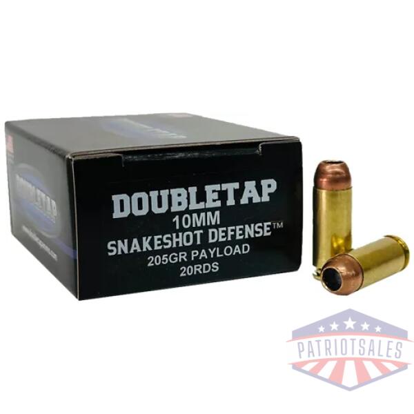 doubletap 10mm snake shot - 20rd 50bx/cs