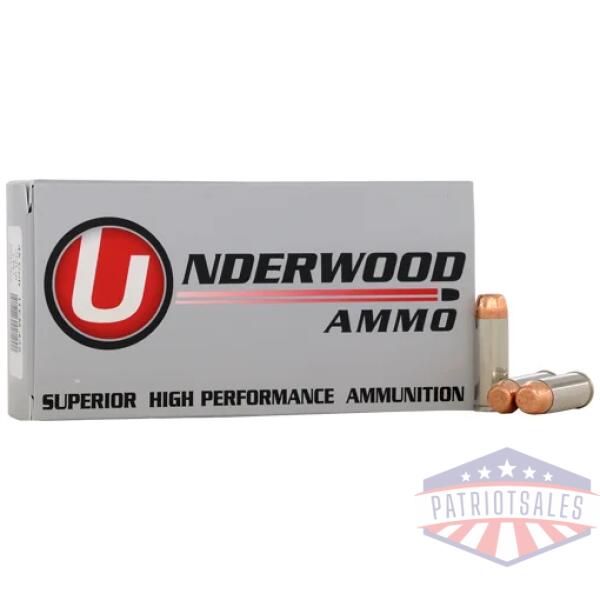 underwood 45 lc 250gr fmj - 50rd 10bx/cs