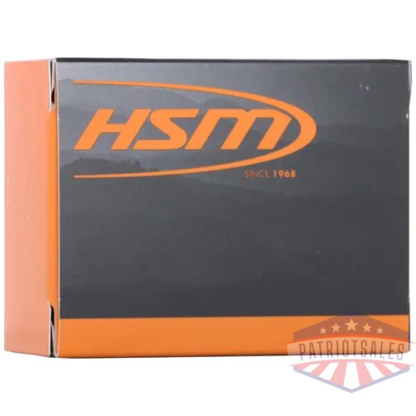hsm subsonic 44 rem mag 400gr - hard cast lead fn 20rd 20bx/cs