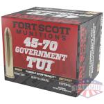 fort scott 45-70 gov 300gr tui - solid copper 20rd 10bx/cs