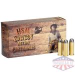 hsm 45 cowboy special 200gr - hard lead rnfp 50rd 10bx/cs