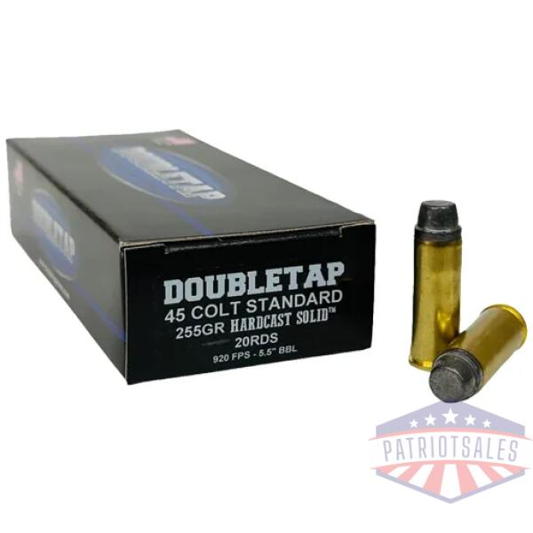 doubletap 45 lc 255gr swc - 20rd 25bx/cs