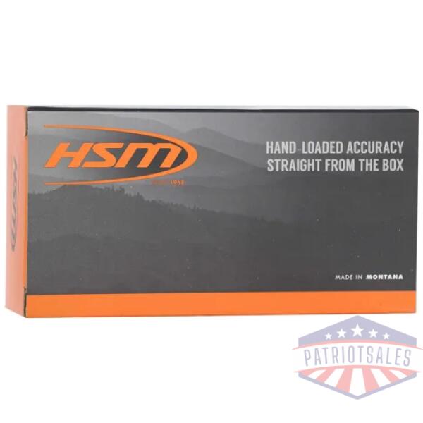 hsm 500 sw mag 330gr lead-rn - fp 20rd 25bx/cs