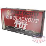 fort scott 8.6 blackout 285gr - tui solid copper 20rd 10bx/c