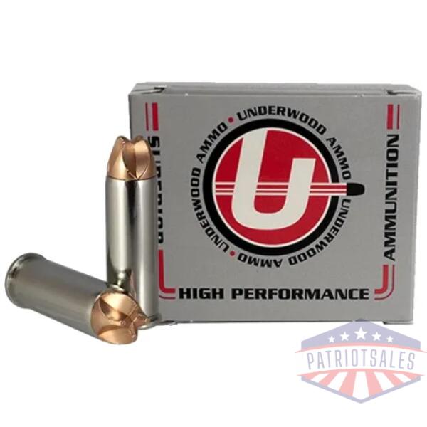 underwood 44 rem mag 160gr - xtreme hunter 20rd 10bx/cs