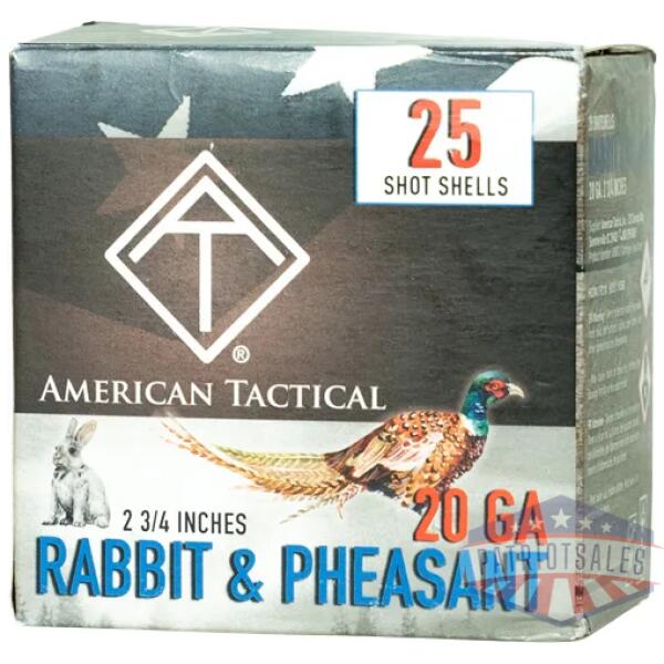 ati game load 12ga 2.75" - 1oz #4 250rd case lot