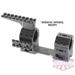 audere scope mount adversus - 30mm 20moa high black