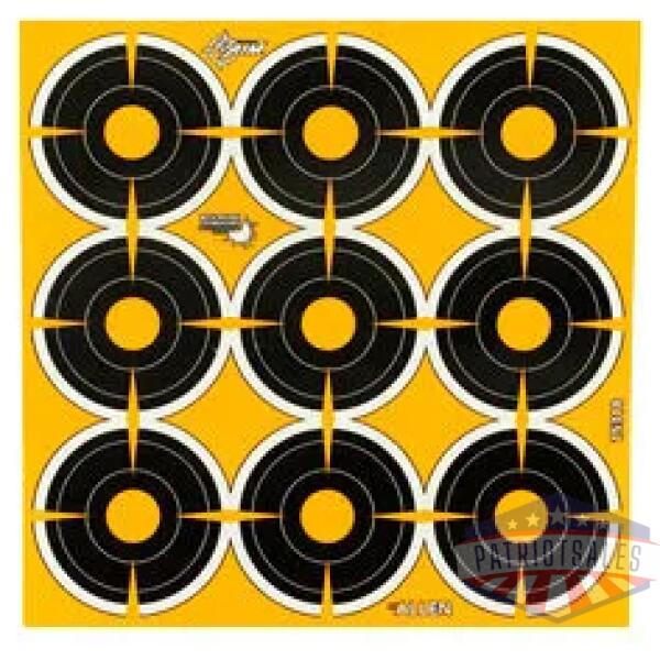 allen ez aim 2" bullseye 12 sheets