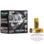 federal upland 20ga 2.75" - 7/8oz #7.5 1500fps 25rd 10bx/c
