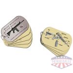 real avid ar-15 field guide - ar-15 maintenance cards