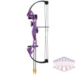 bear archery youth compound - bow brave rh purple age 8+