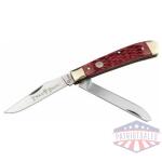 boker traditional series 2.0 trapper jigged red