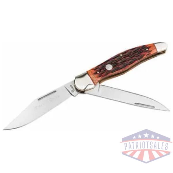 boker traditional series 2.0 folding hunter jigged brown