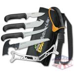 outdoor edge butcher lite 8-pc - roll-pak game processing kit