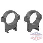 burris high 30mm zee rings matte