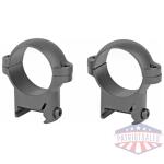burris high 30mm zee rings matte