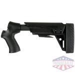 adv. tech. t3 shotgun stock g2 - mbergremwin 12ga. pumps blk