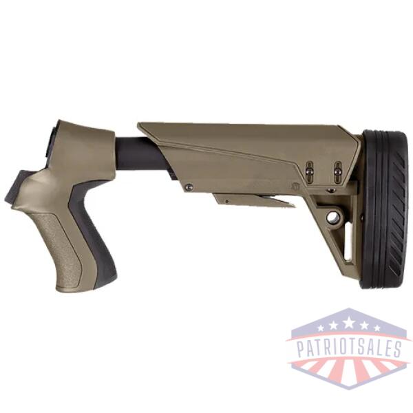 adv. tech. t3 shotgun stock g2 - mbergremwin 12ga. pumps fde