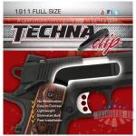 techna clip handgun retention - clip colt 1911&commander right
