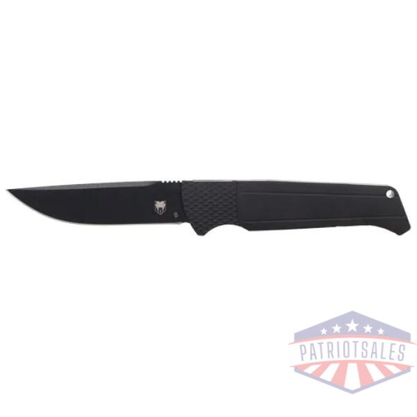 cobratec viper auto folder - 3.12" black/satin d2 blk blade