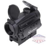 firefield impulse 1x22 compact - red/grn circle dot w/red laser